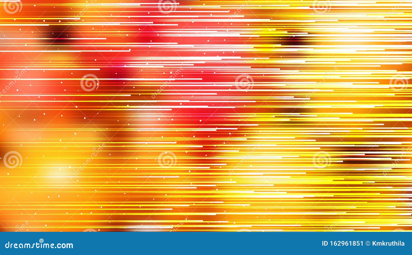Red White and Yellow Abstract Horizontal Lines Background Graphic Stock