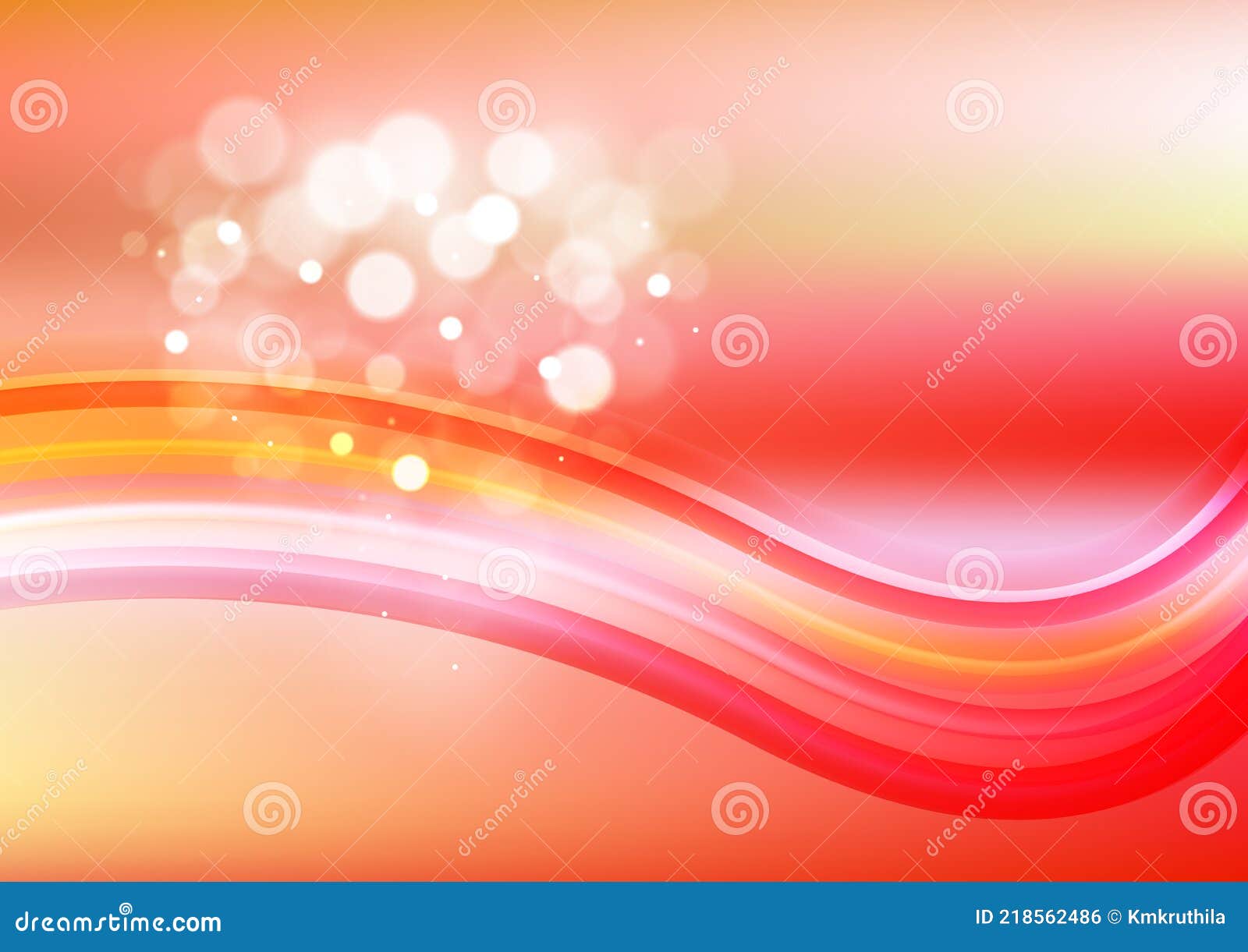 Red White and Yellow Curve Background Stock Vector - Illustration of wavy,  shine: 218562486