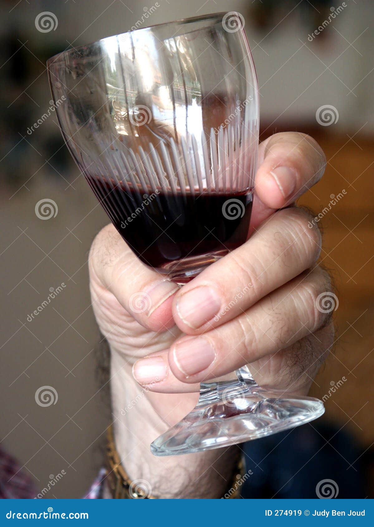 Red wine stock image. Image of holding, hand, glass, wine 274919