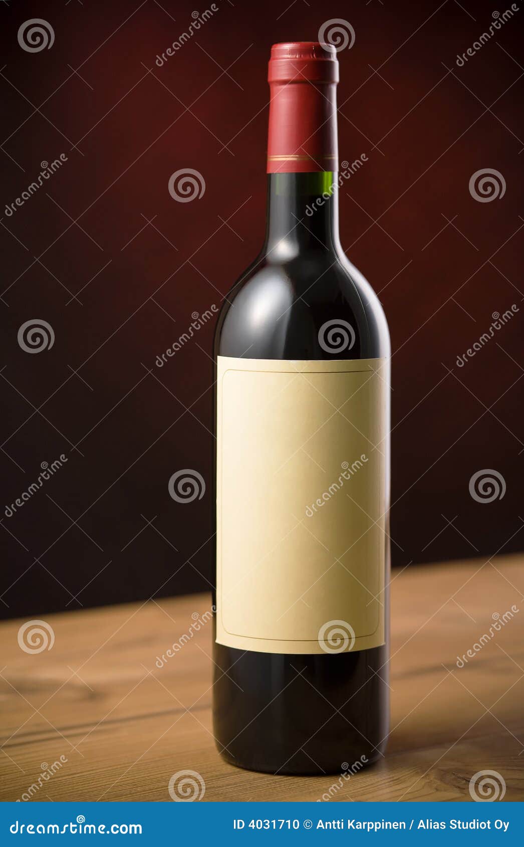 Red wine bottle stock photo. Image of delicous, leisure 4031710