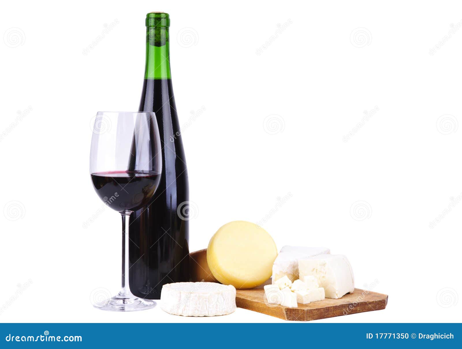 Red wine and cheese stock photo. Image of product, brie 17771350