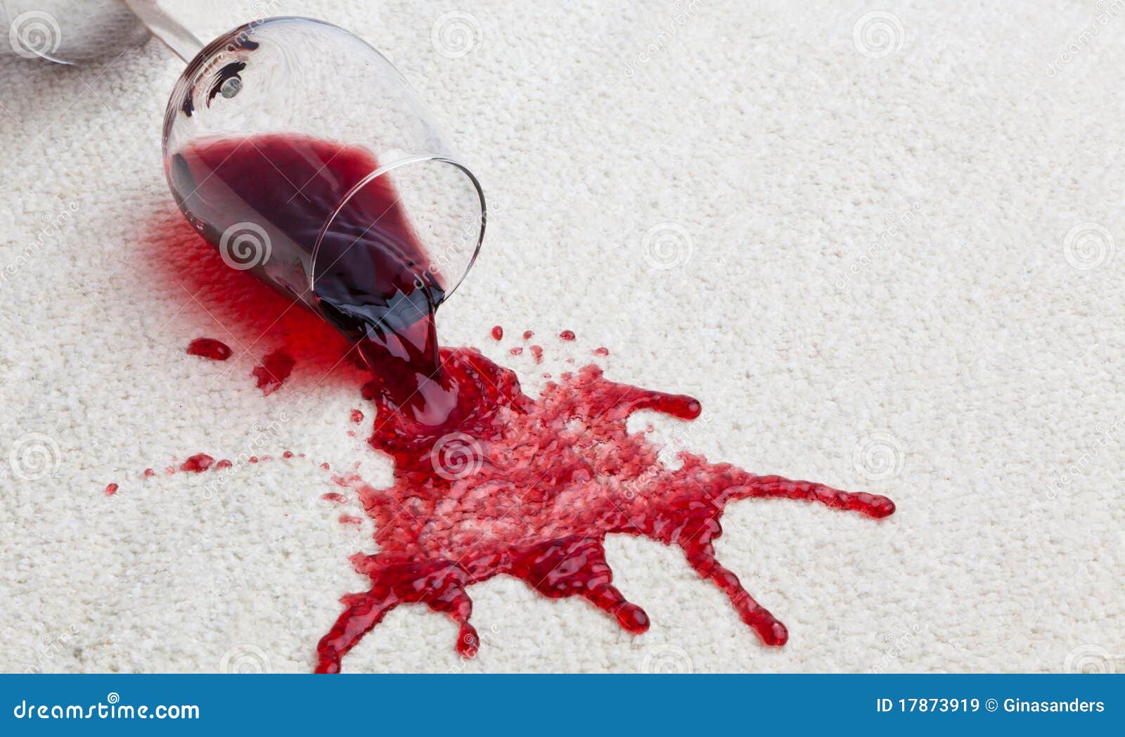 red wine glass dirty carpet.