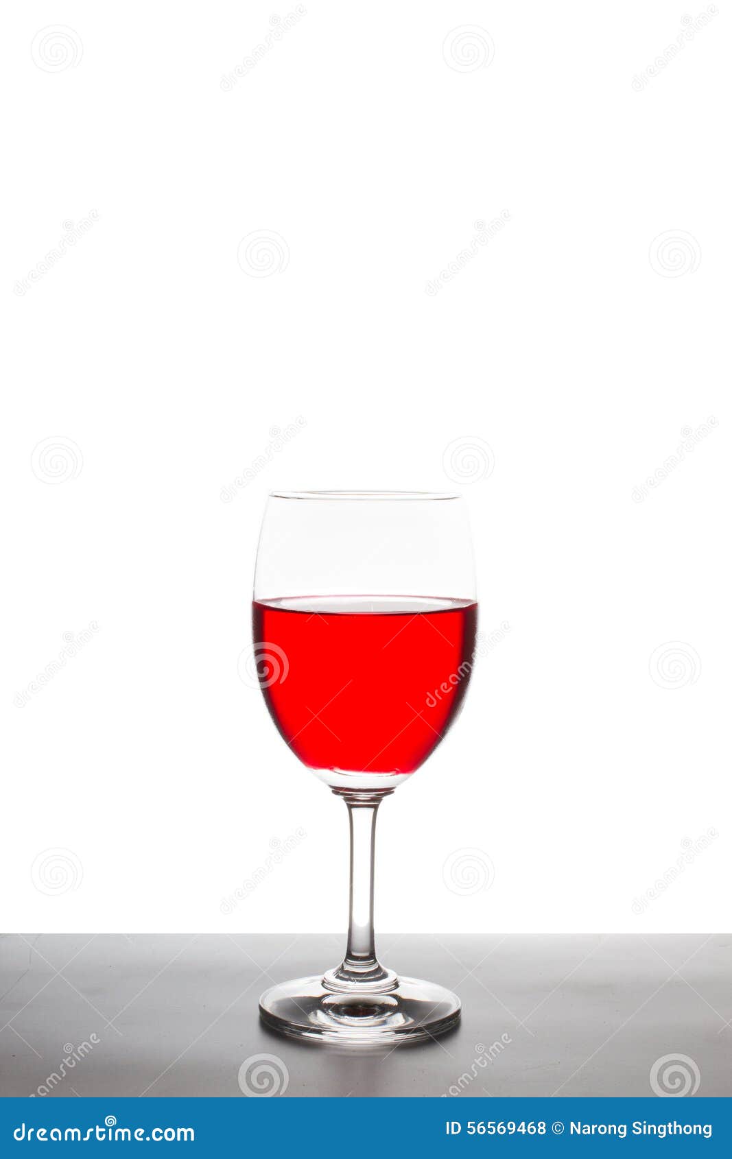 Red Wine in Glass on a White Background Stock Photo Image of fragile