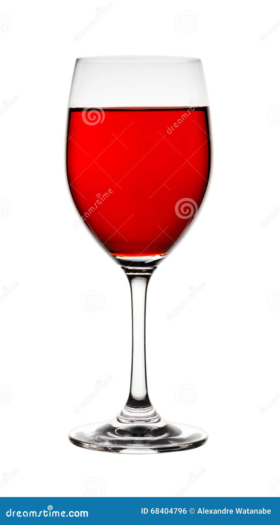 Red Wine in a Glass on White Background Stock Photo Image of
