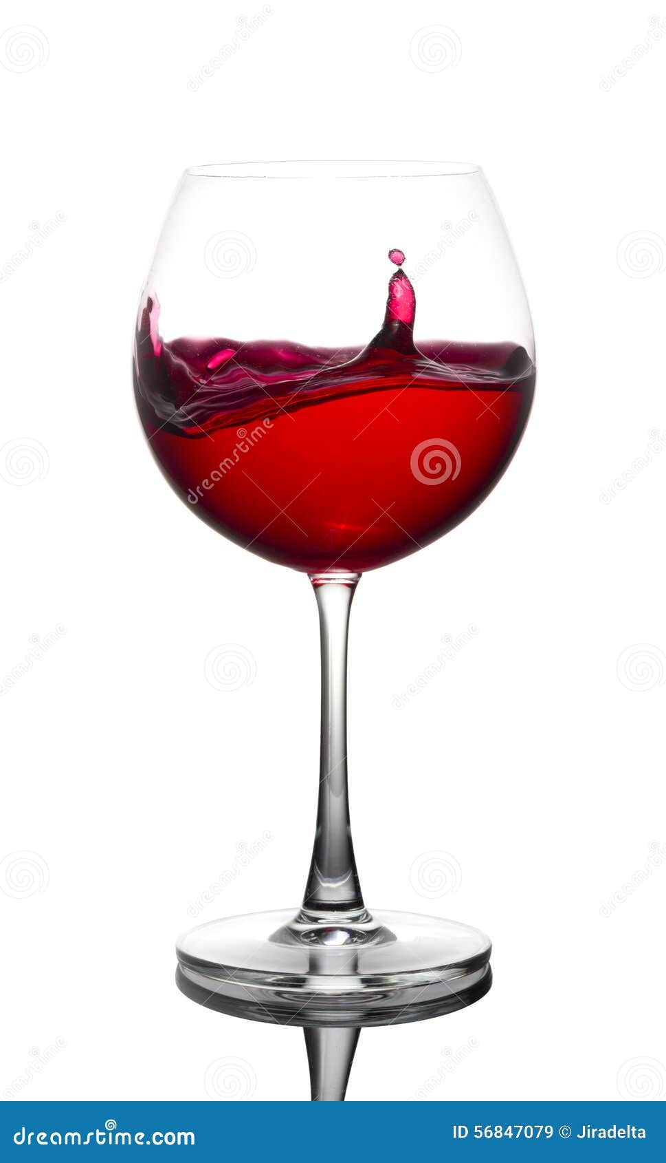 Red Wine Glass on White Background Stock Image Image of drink, object