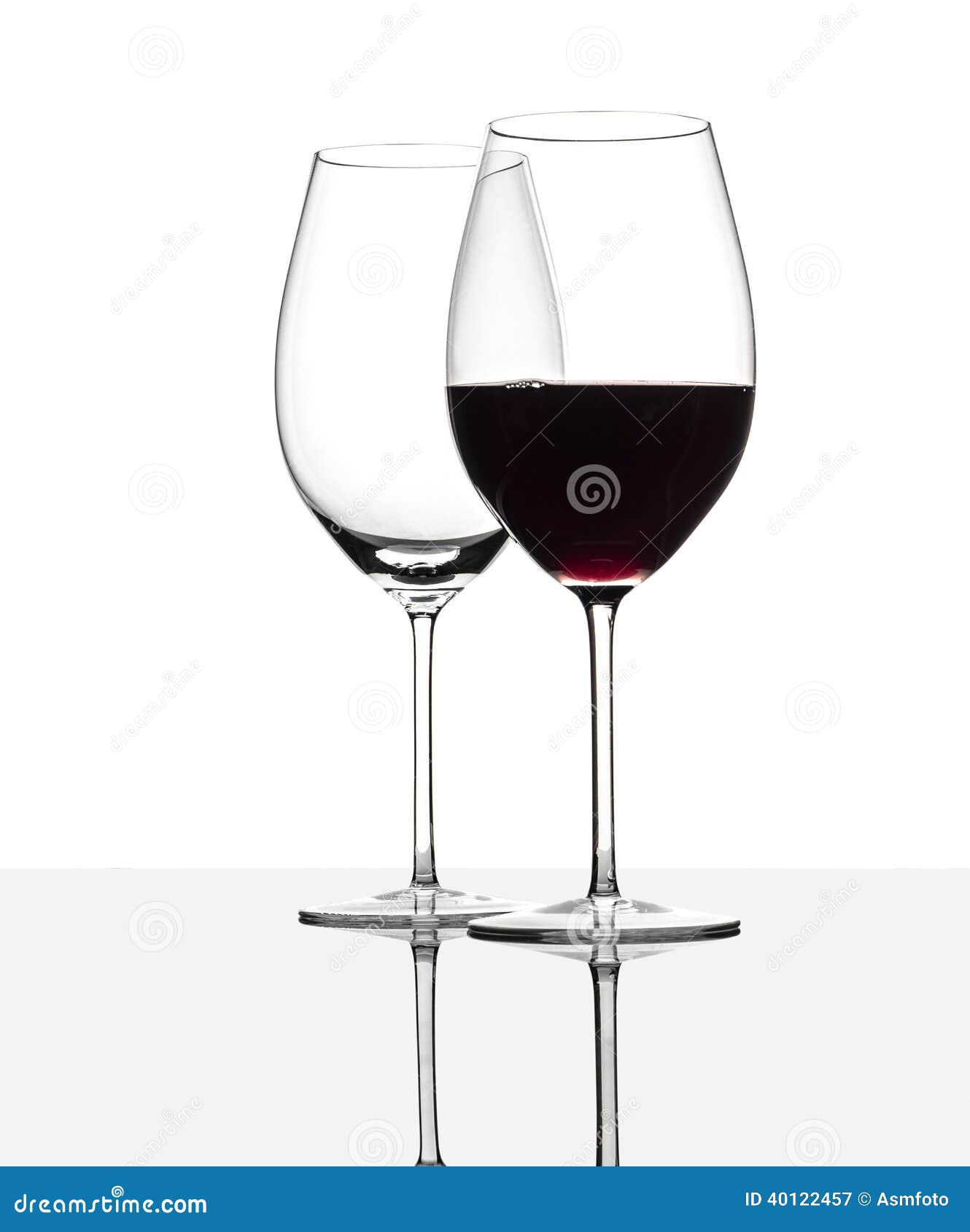 Red wine glasses stock image. Image of restaurant, drink 40122457