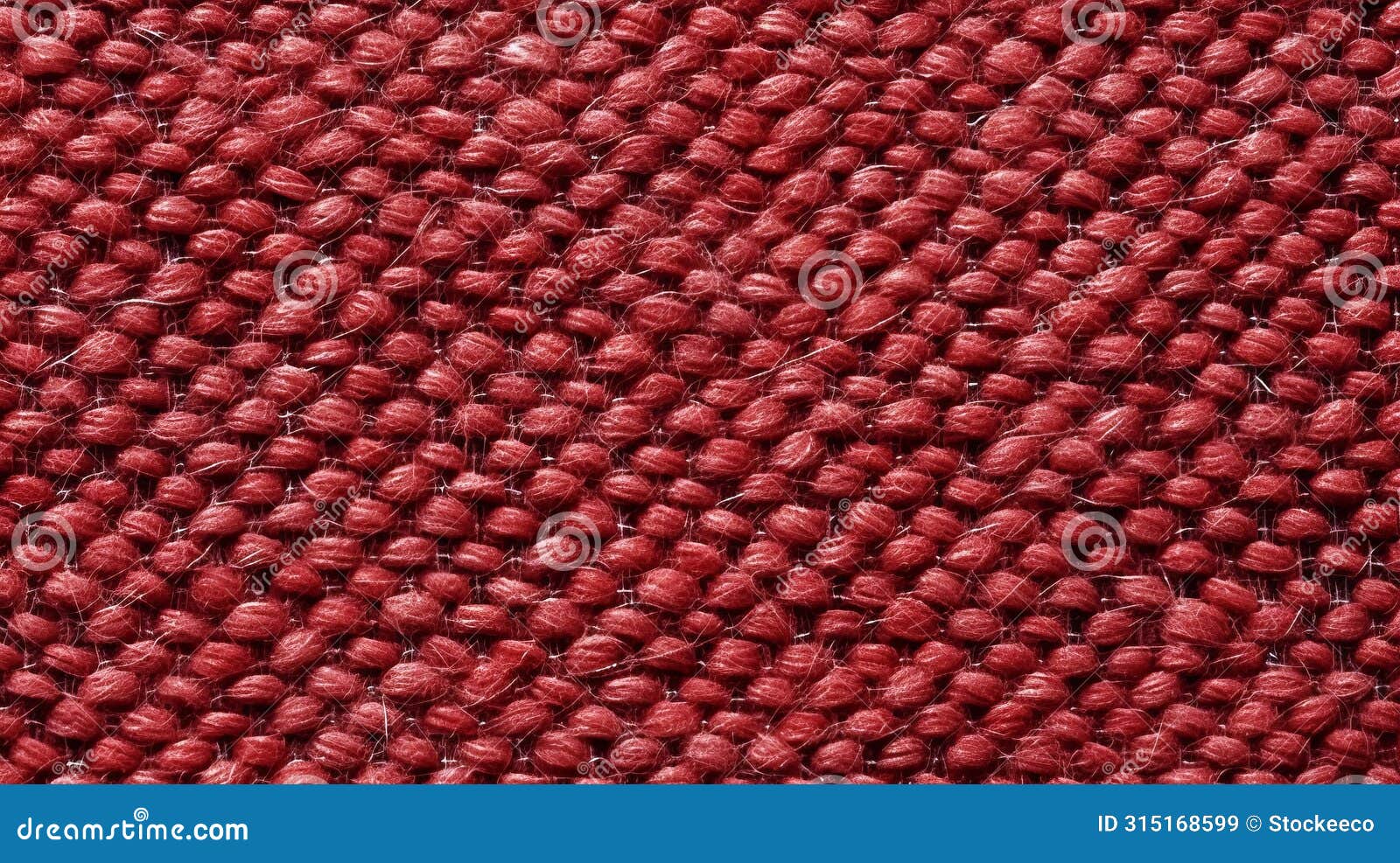 eco-friendly red carpet with intricate weaving and illusionistic detail