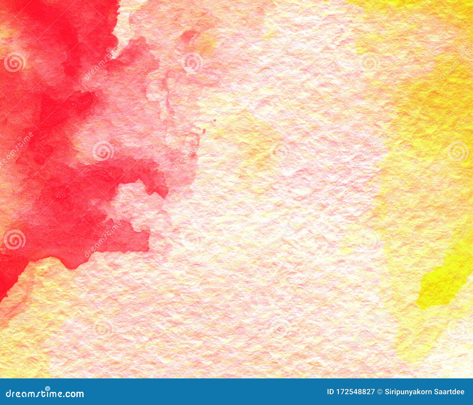 Red and Yellow Abstract Watercolor Texture Background. Watercolor Wallpaper.  Red Watercolor on White Background Stock Illustration - Illustration of  textured, texture: 172548827