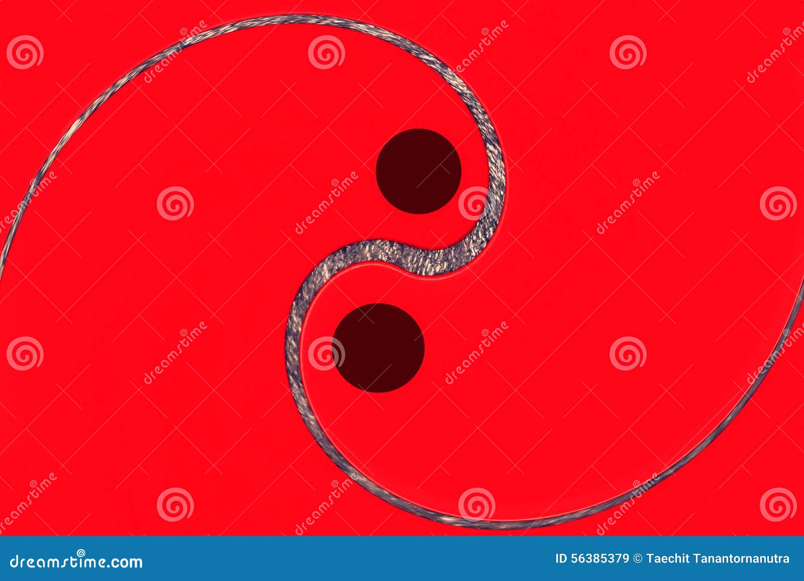 Red Yin Yang sign stock image. Image of design, religious - 56385379