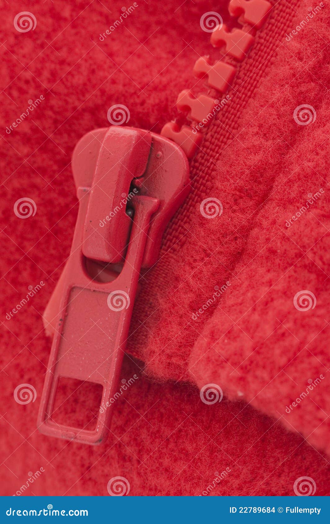 Red zipper stock photo. Image of orange, sweat, close - 22789684