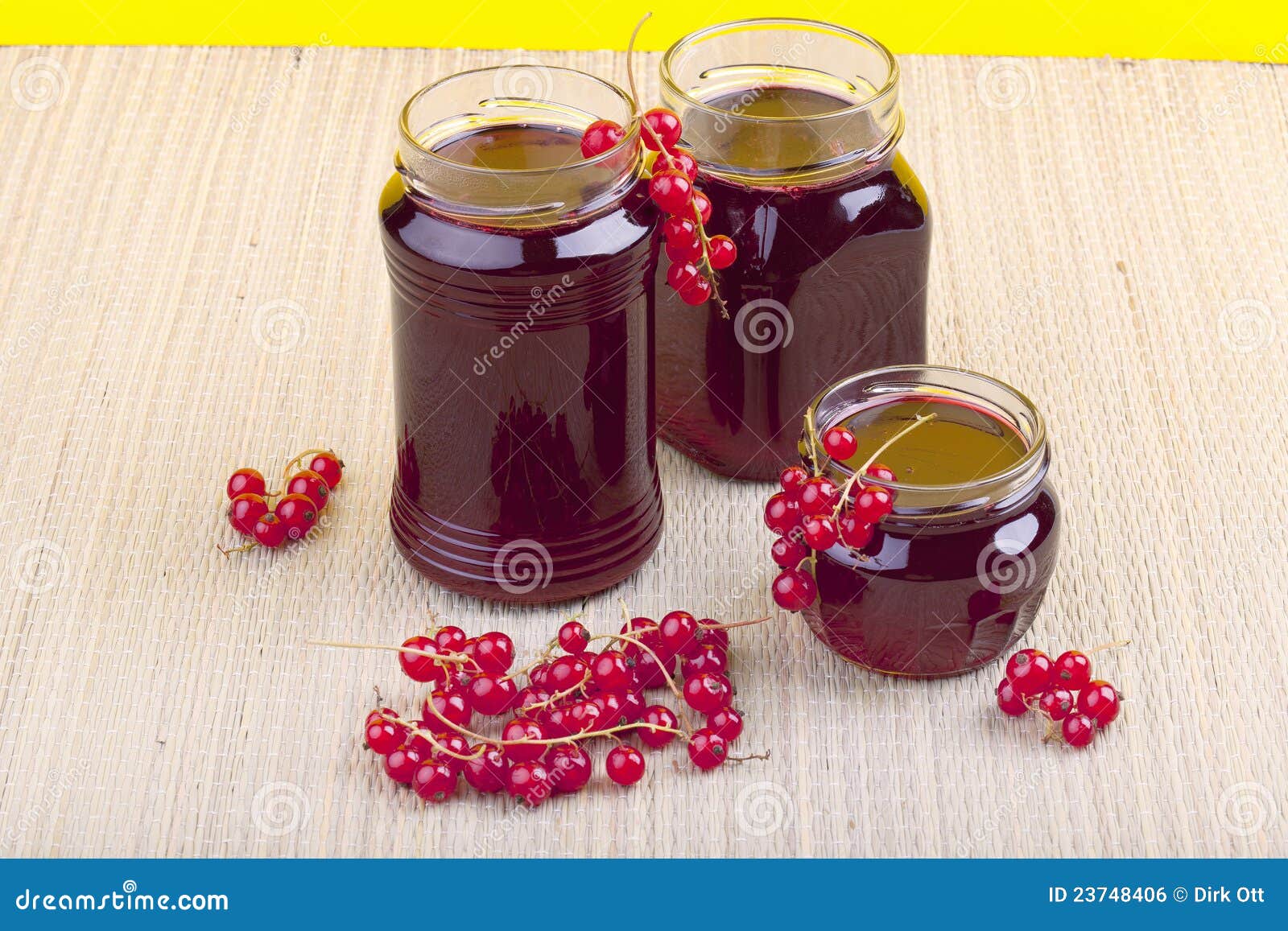 Redcurrant jelly stock photo. Image of healthy, container 23748406