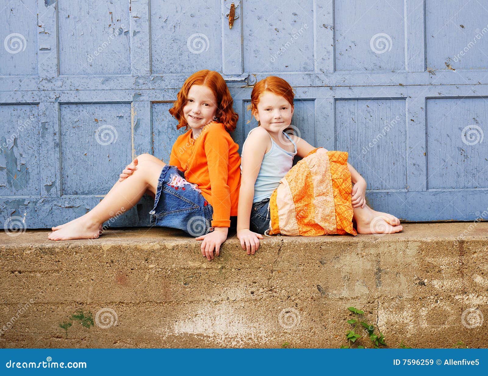 Redhead Girl Feet