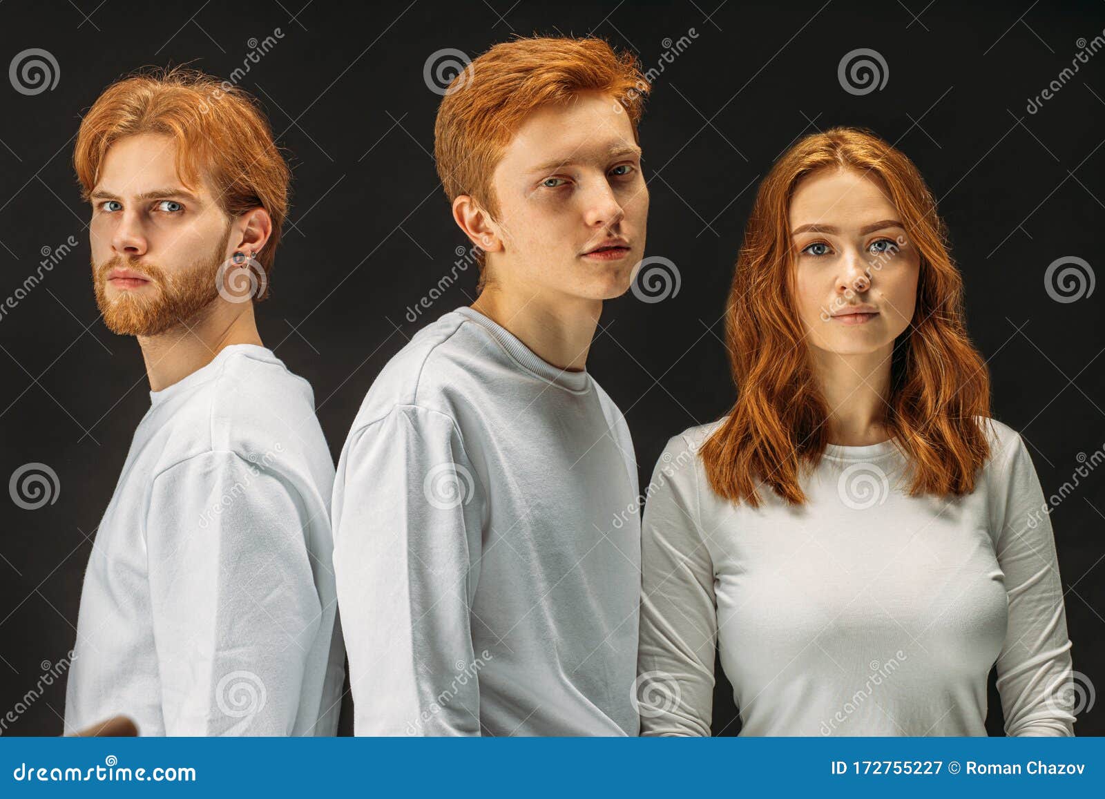 Redhead Day Rare Type Of People With Natural Red Hair Stock Image Image Of Family Redhead 172755227