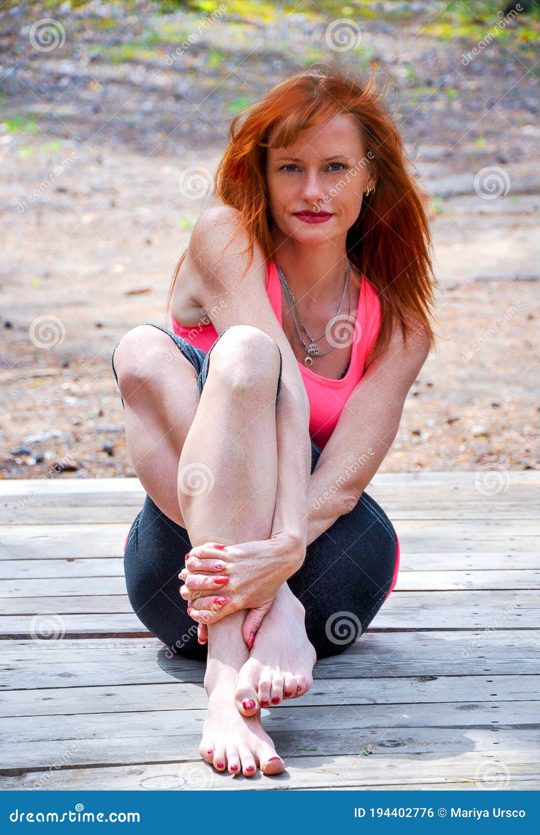 Redhead Girl Feet