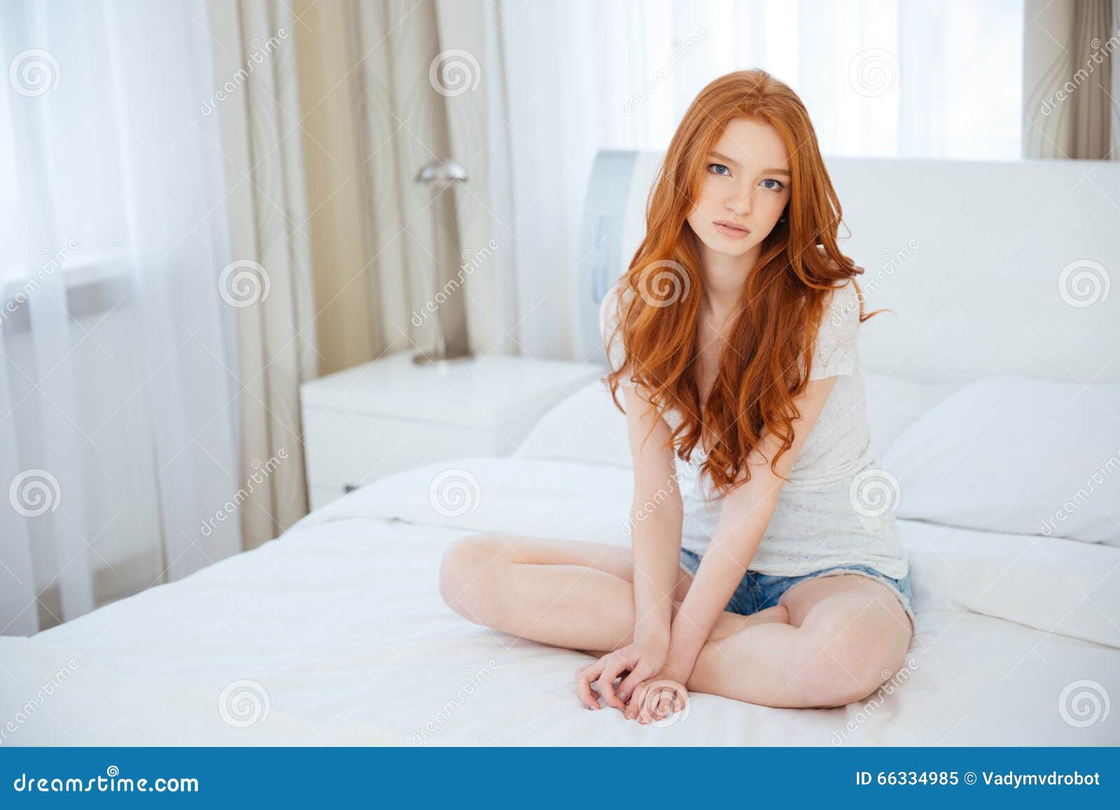 Redhead In Bed 25