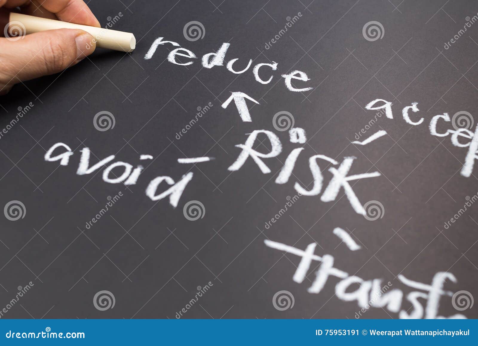 Reduce Risk stock image. Image of education, conceptual - 75953191