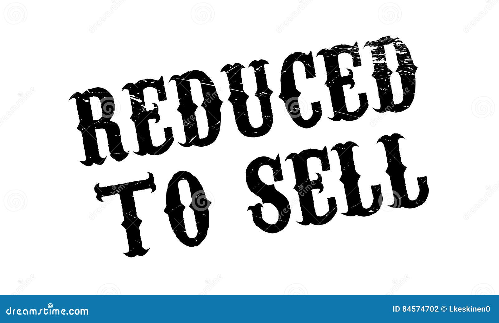 reduced to sell rubber stamp