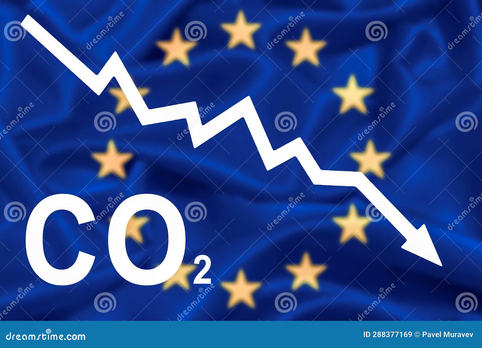 reducing co2 emissions in european union. lower co2 emissions to limit global warming and climate change. new law to decarbonize