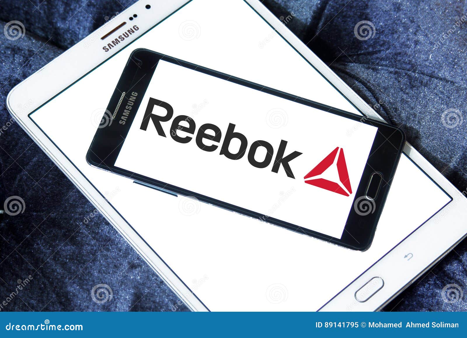 Reebok logo editorial image. Image of technology, reebok - 89141795