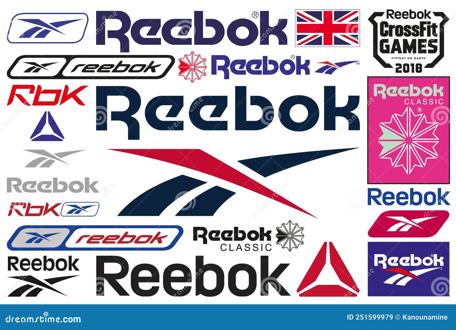 Reebok Logo - Vector Illustration Editorial Stock Image - Illustration of  logo, lifestyle: 251599979