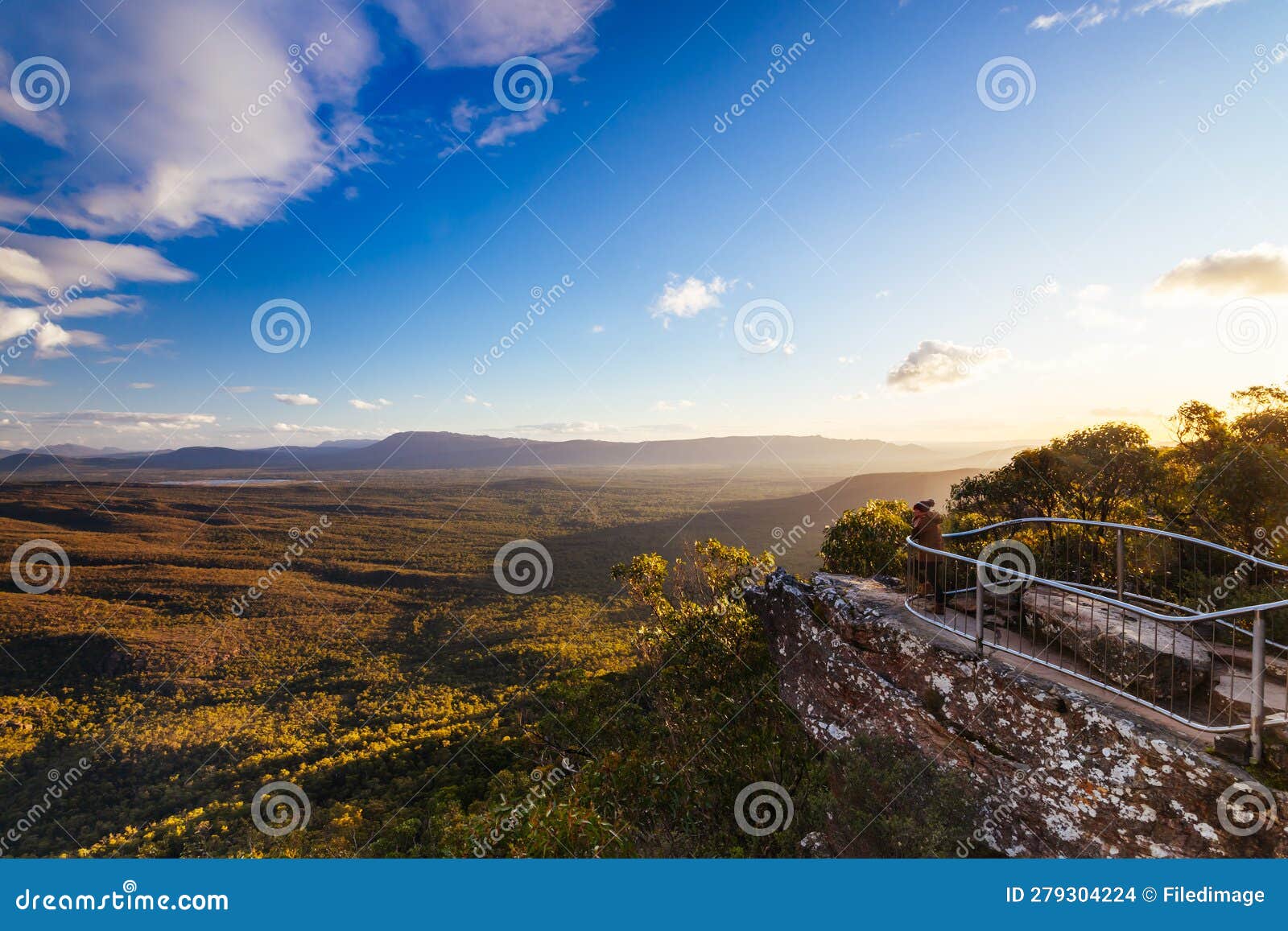 Reed Lookout Grampians Australia Stock Photo - Image of landscape ...