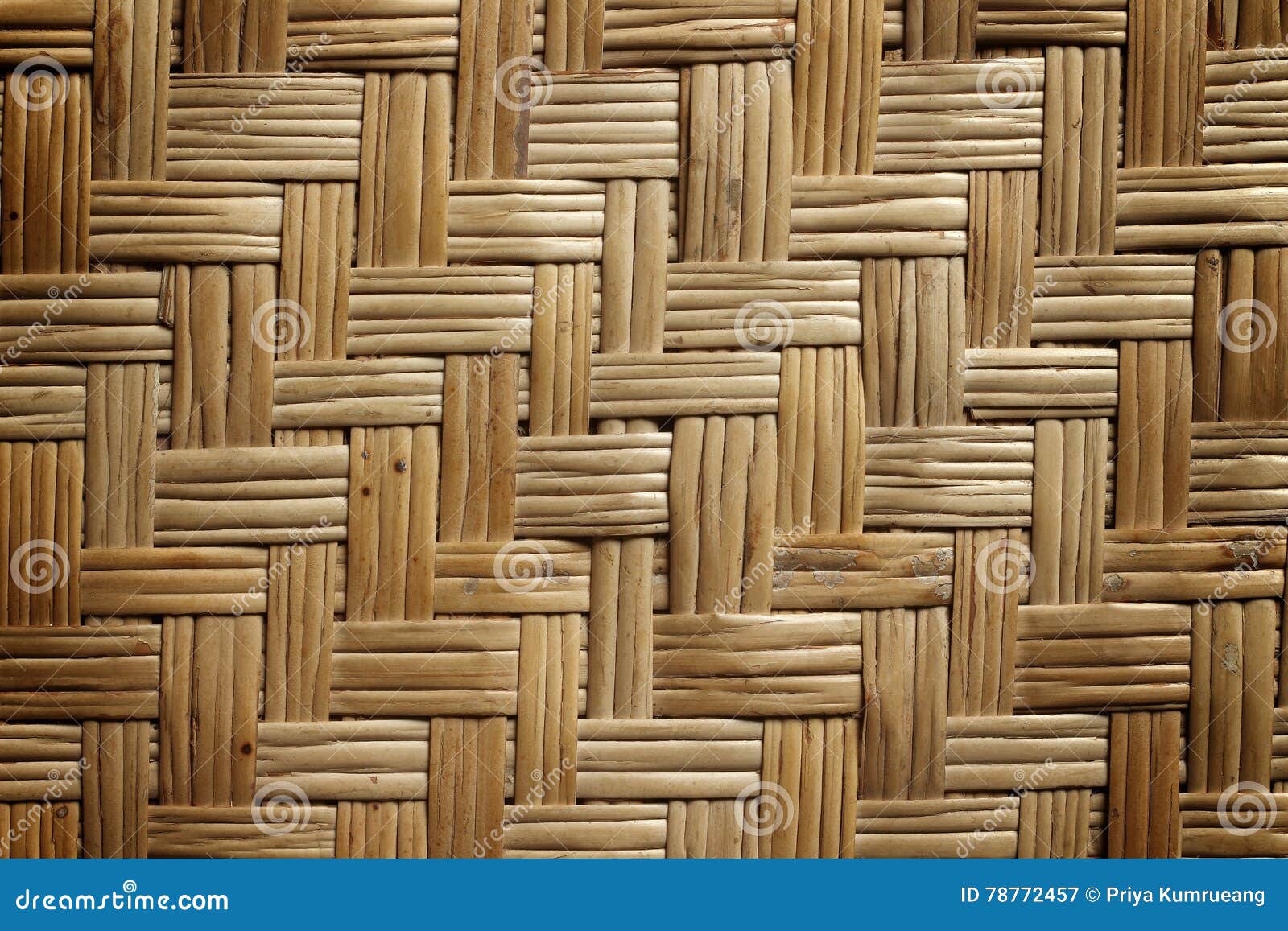 Reed Old Woven Mat Background Stock Image Image of scratches