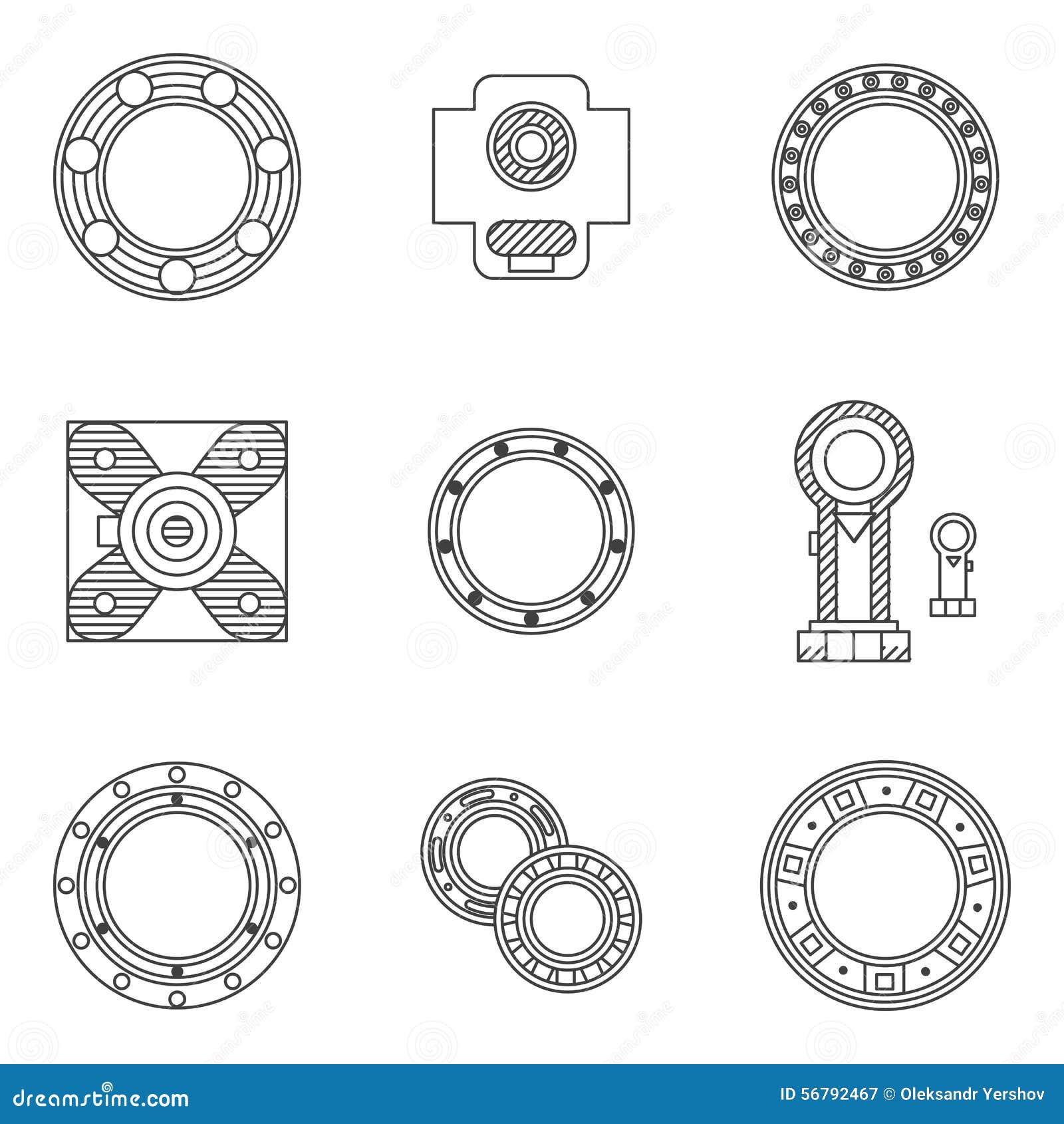 Icons bearing