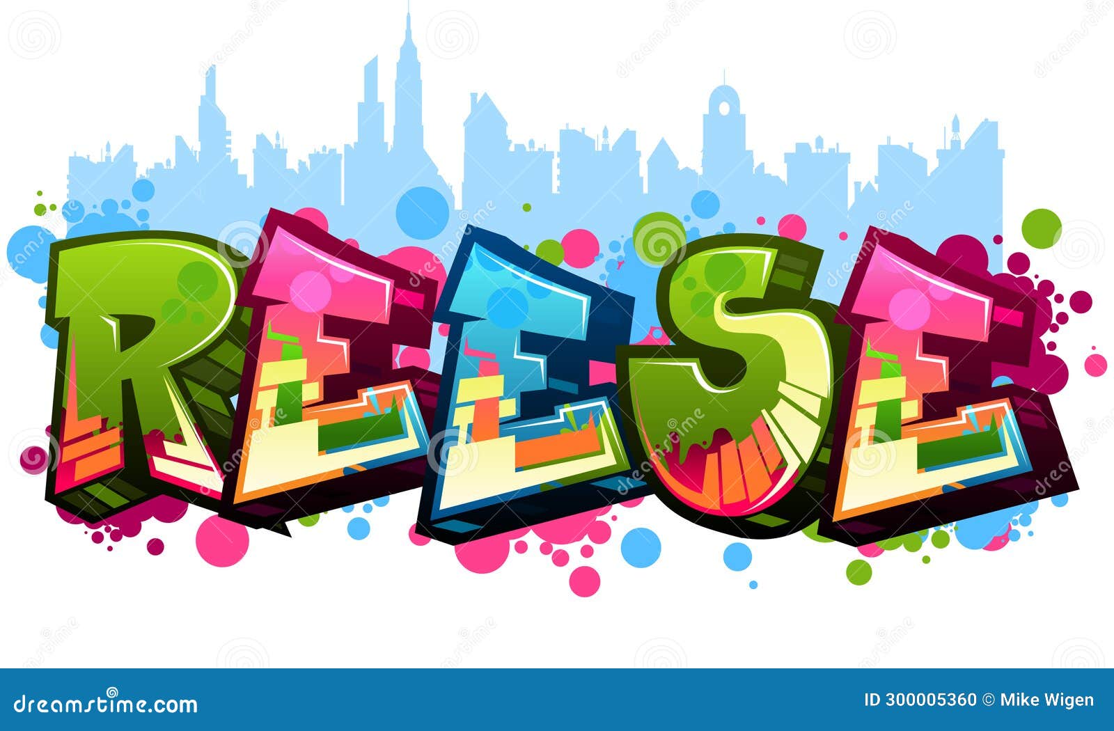 Reese - Graffiti Styled Urban Street Art Tagging Name Design Stock ...