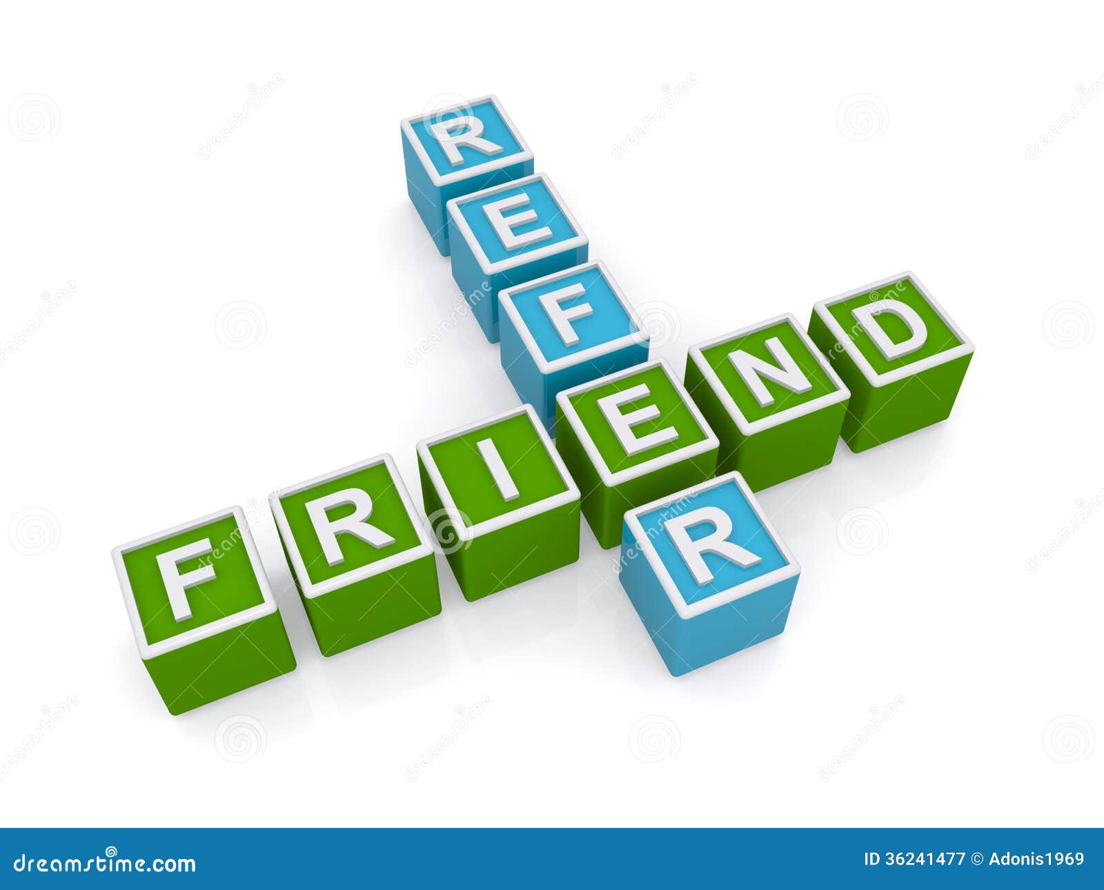refer friend sign