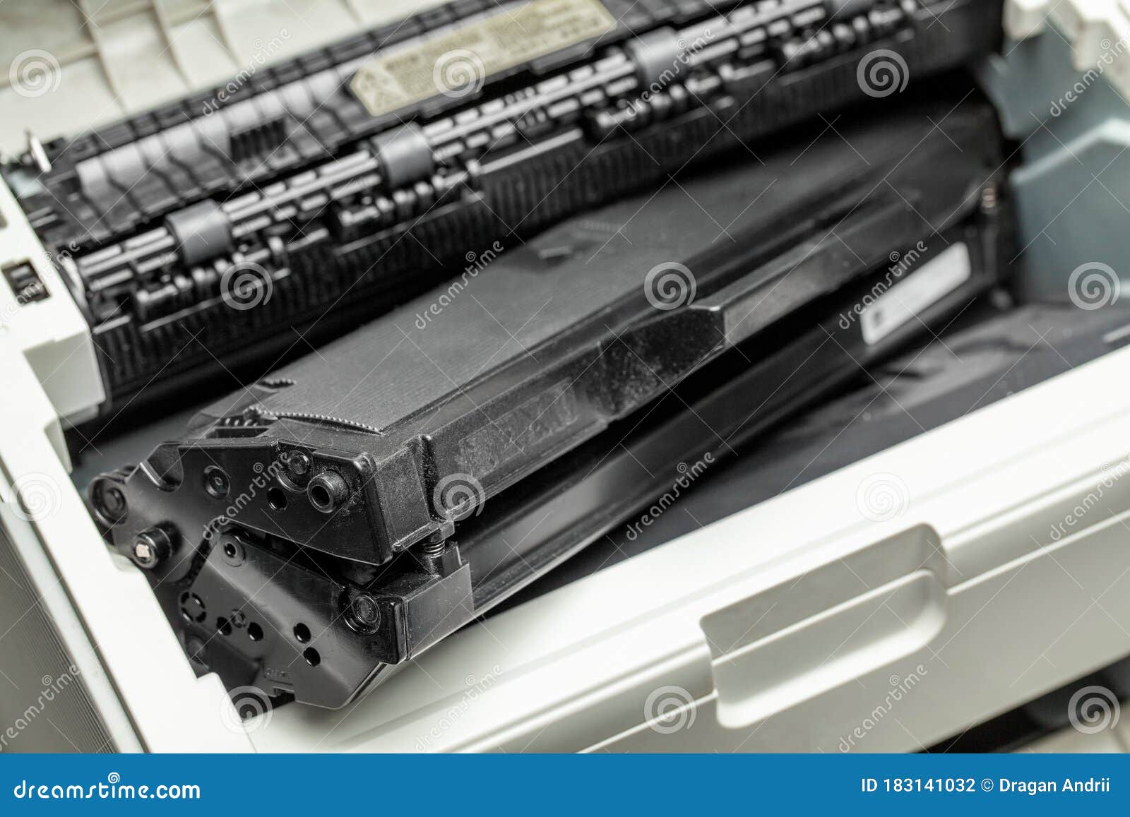 Refill and Repair the Printer Cartridge. Technologies Stock Photo Image of recycling, hardware