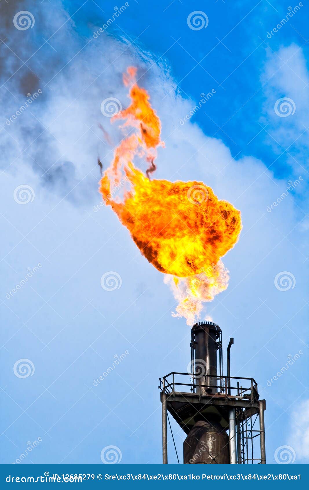 refinery flare