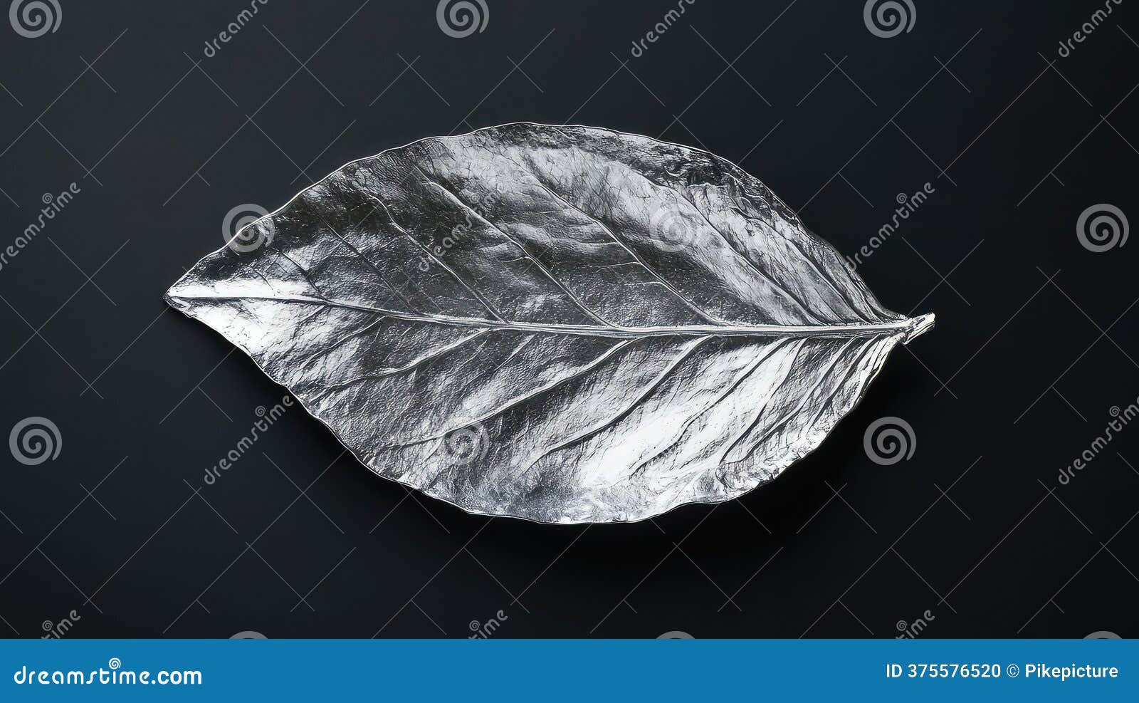 Reflecting Silver Leaf Texture Stock Illustration - Illustration of  highlight, decorative: 375576520, image size:1600x987