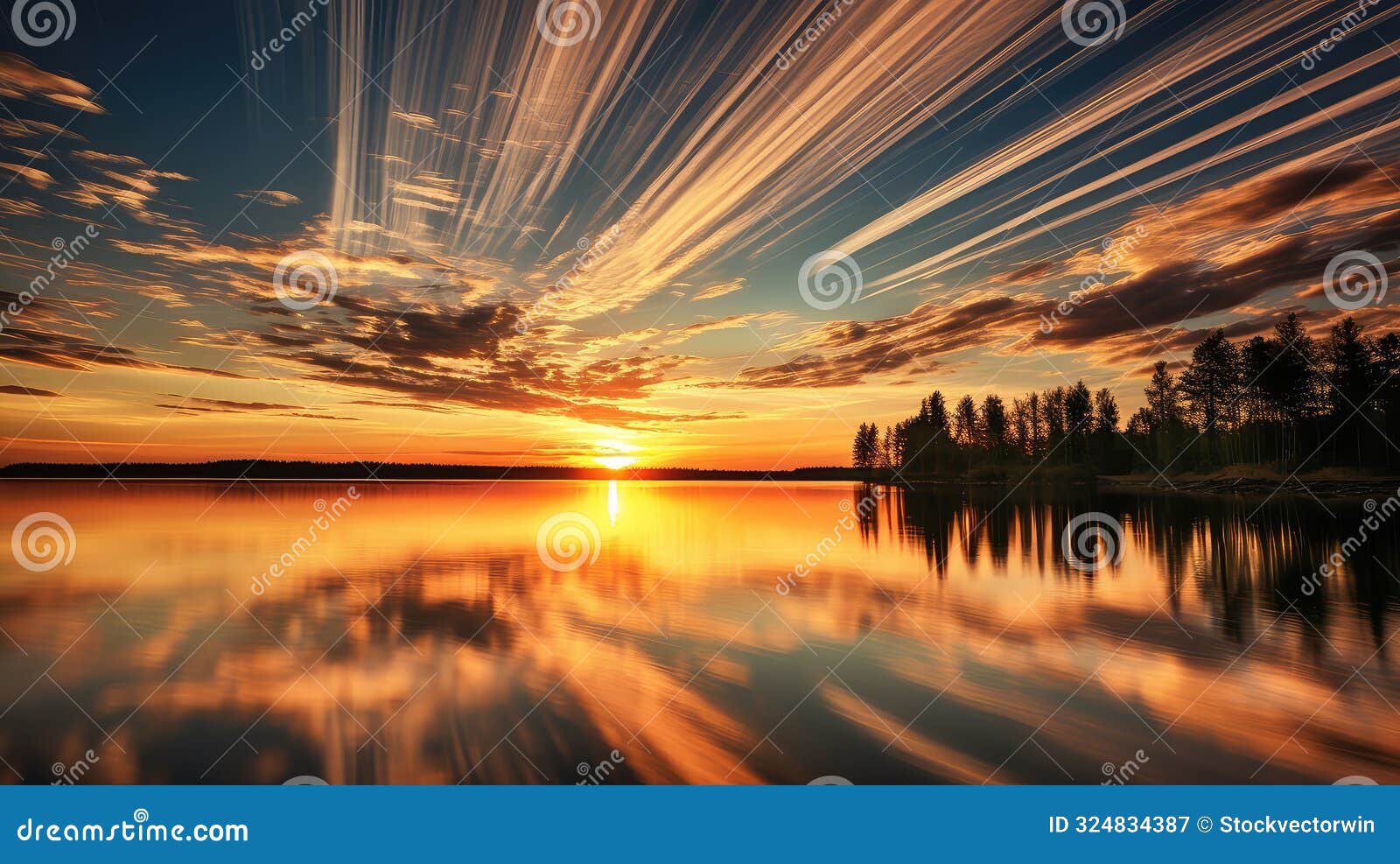 reflection light streak