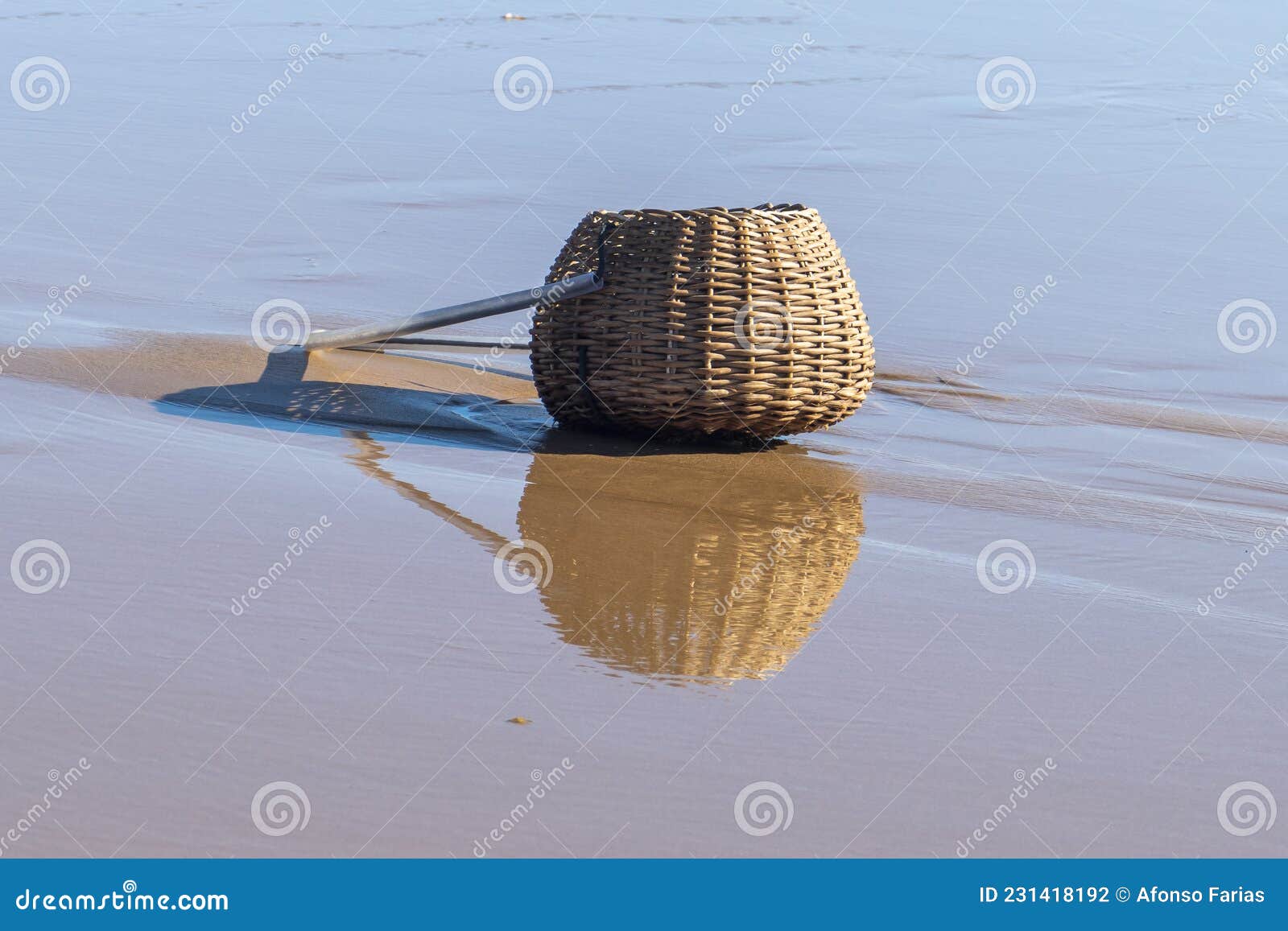 Reflections of Vintage Fishing Creel on Water in Marau, Brazil Stock Photo  - Image of scenery, point: 231418192