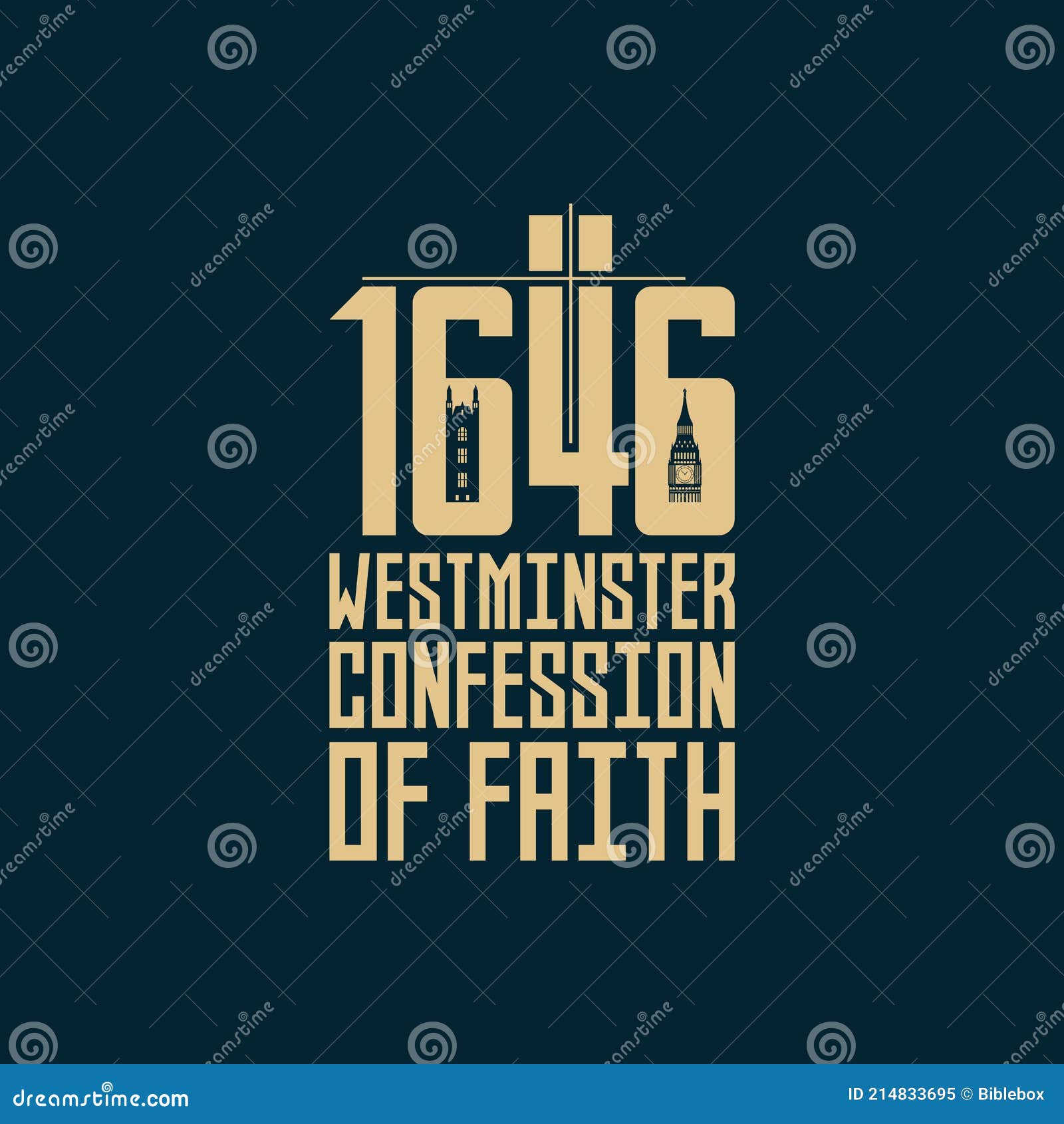 Reformed Christian Art. 1646 the Westminster Confession of Faith Stock ...