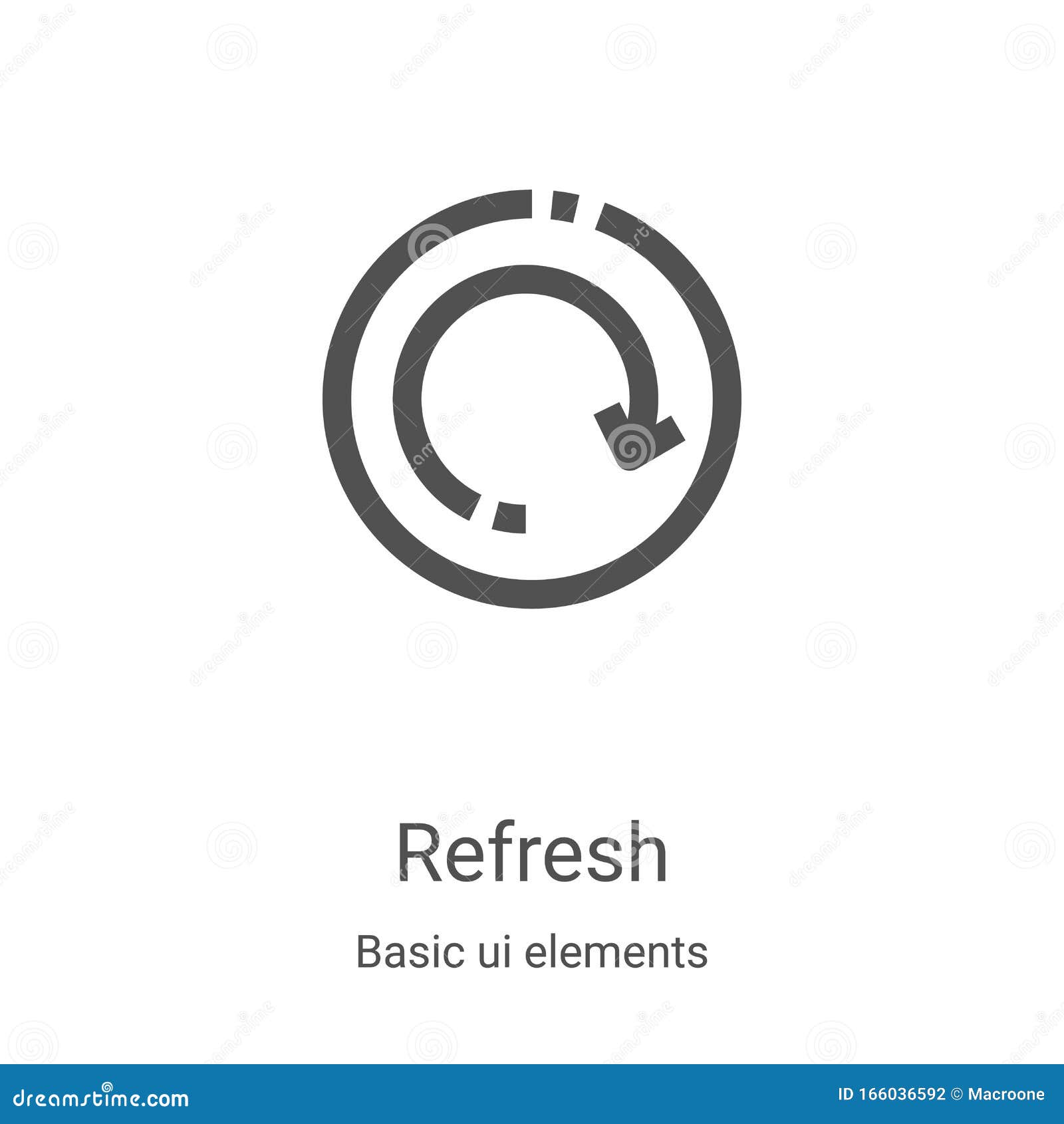 Refresh Icon Vector From Basic Ui Elements Collection Thin Line refresh-icon-vector-from-basic-ui-elements-collection-thin-line