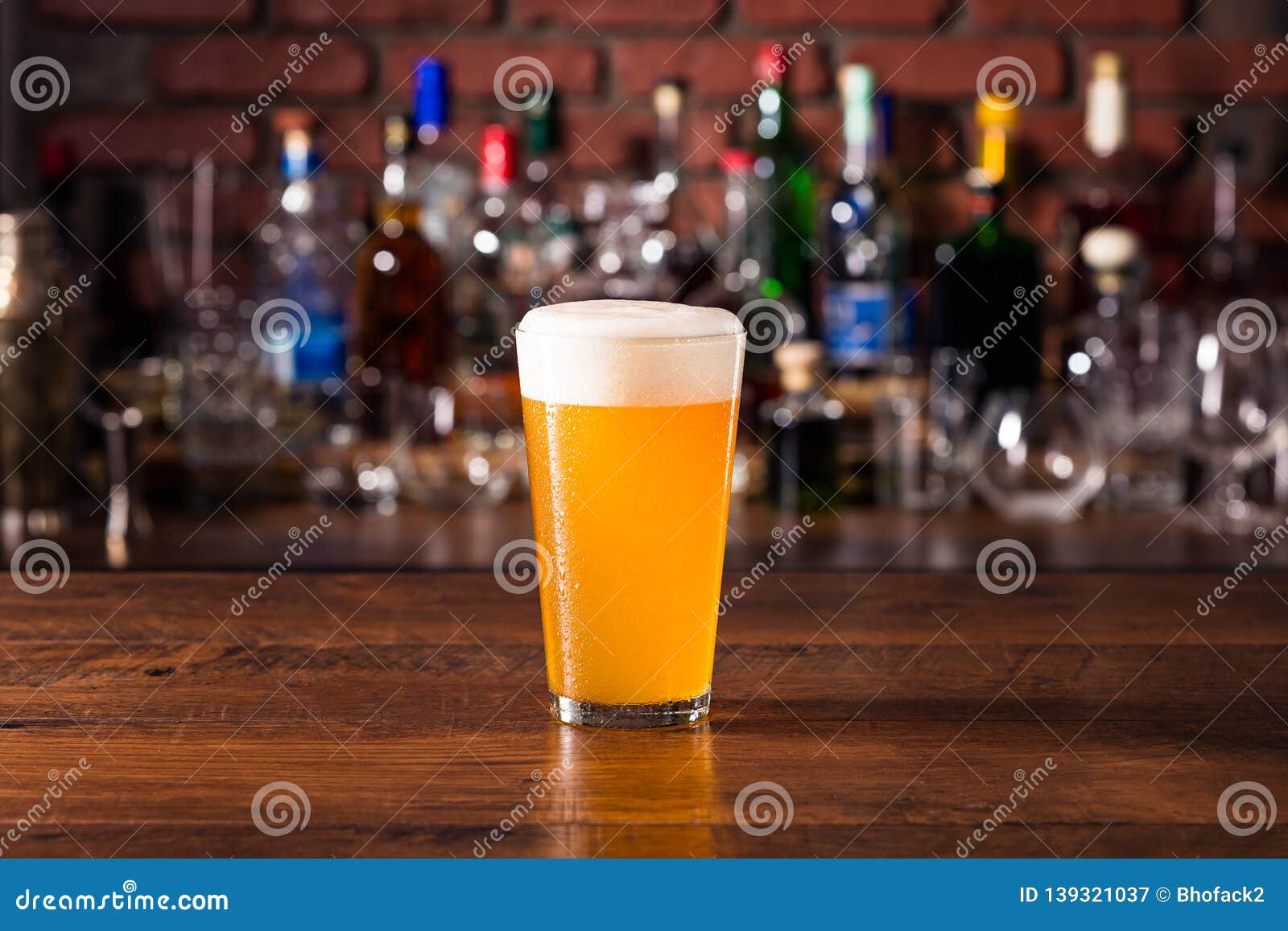 Refreshing Amber Craft Beer Stock Image Image of brewed, craft 139321037