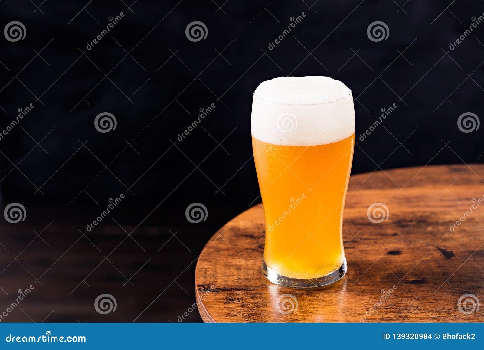 Refreshing Amber Craft Beer Stock Photo Image of golden, fresh 139320984