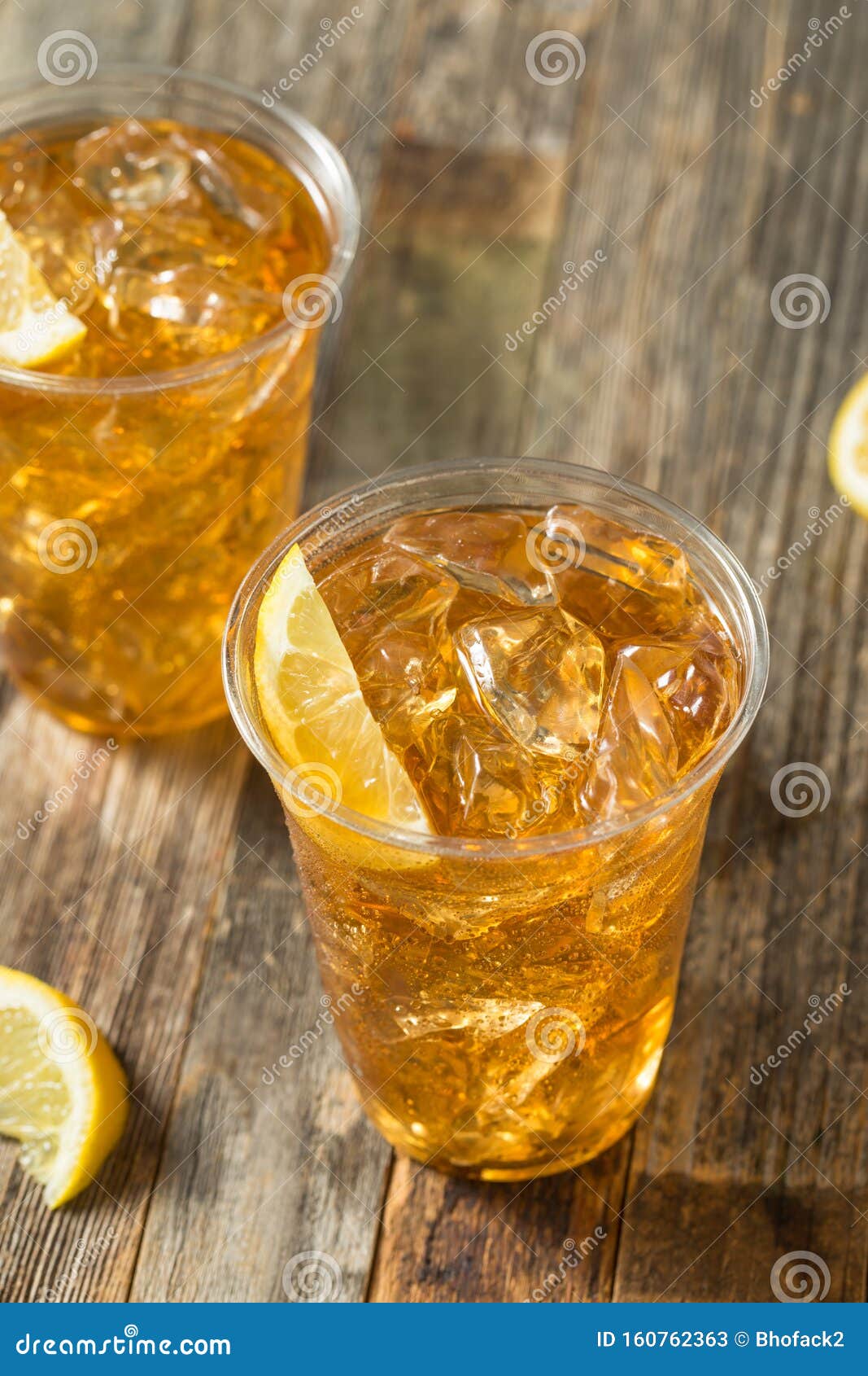 Refreshing Cold Iced Tea stock image. Image of cocktail 160762363