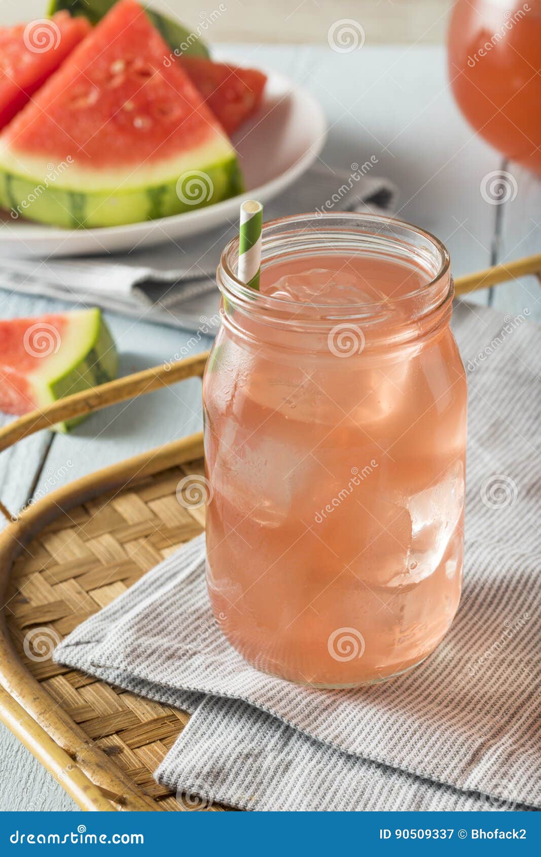 Refreshing Cold Watermelon Juice Stock Image Image of organic