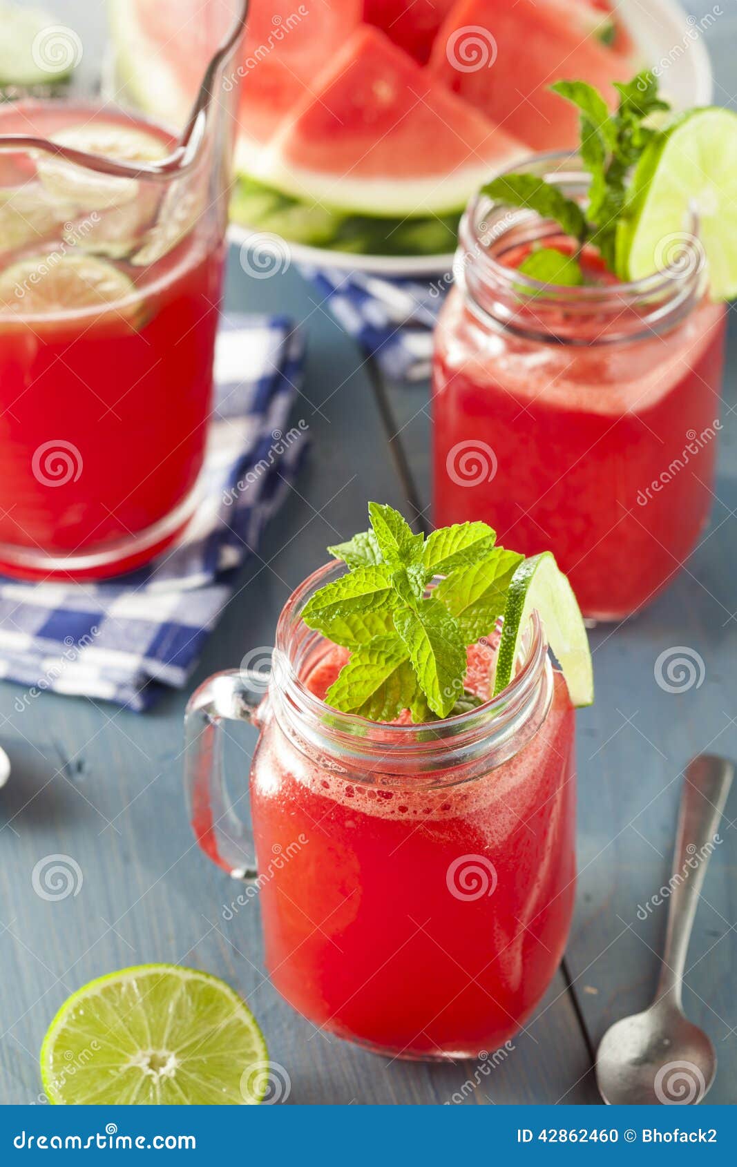 refreshing homemade watermelon agua fresca
