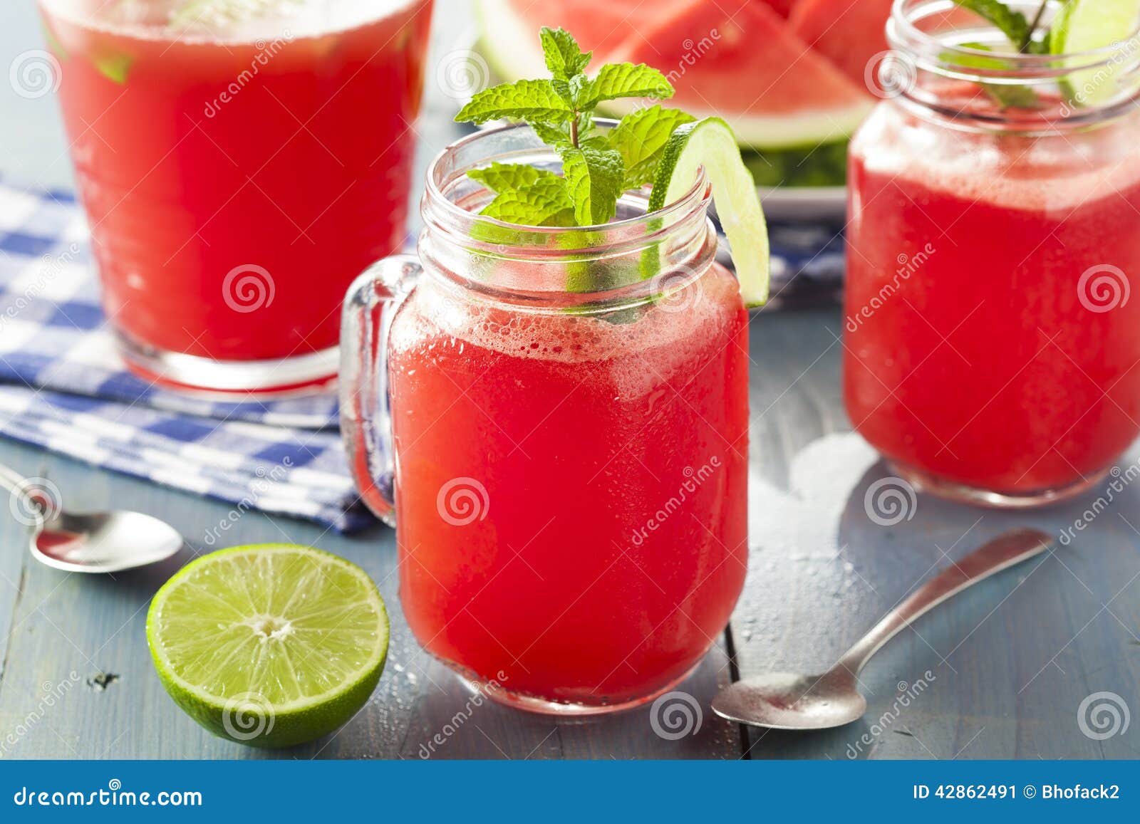 refreshing homemade watermelon agua fresca