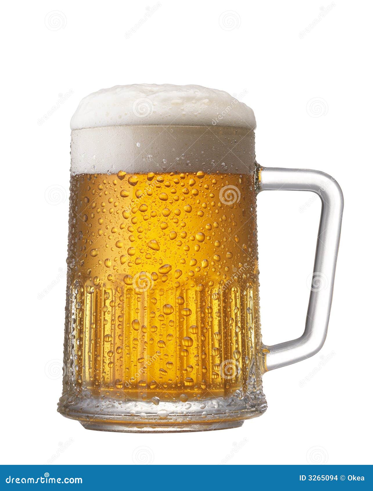 refreshing mug of beer