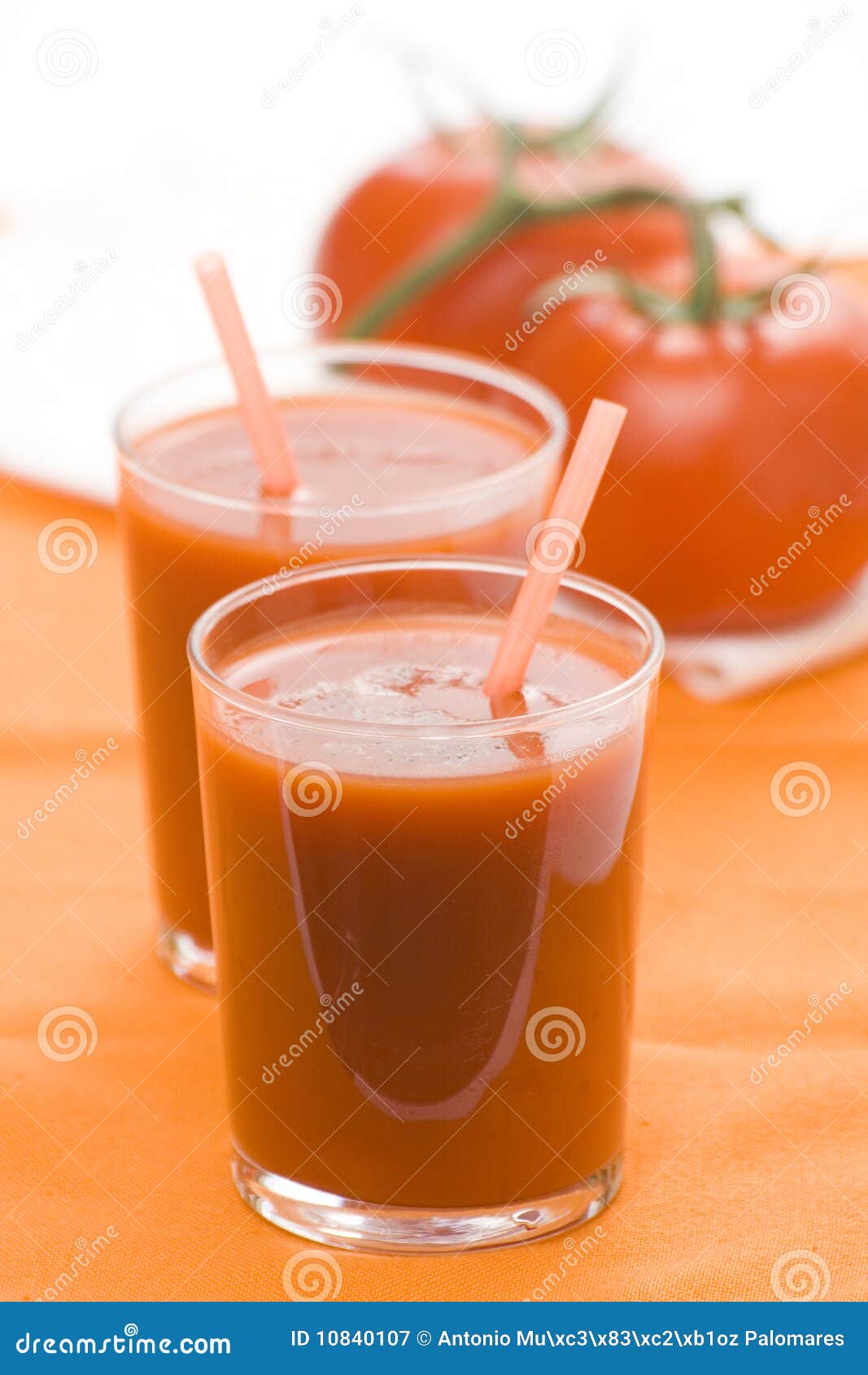 Refreshment and Healthy Diet Drink Tomato Juice Stock Image Image of