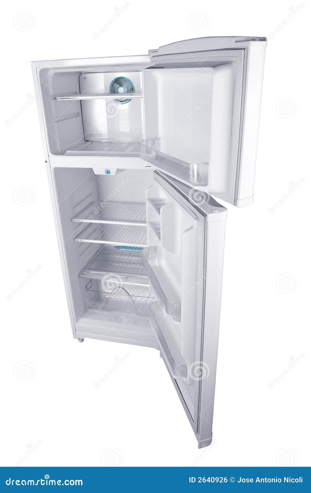Refrigerator stock photo. Image of preserve, door, white 2640926