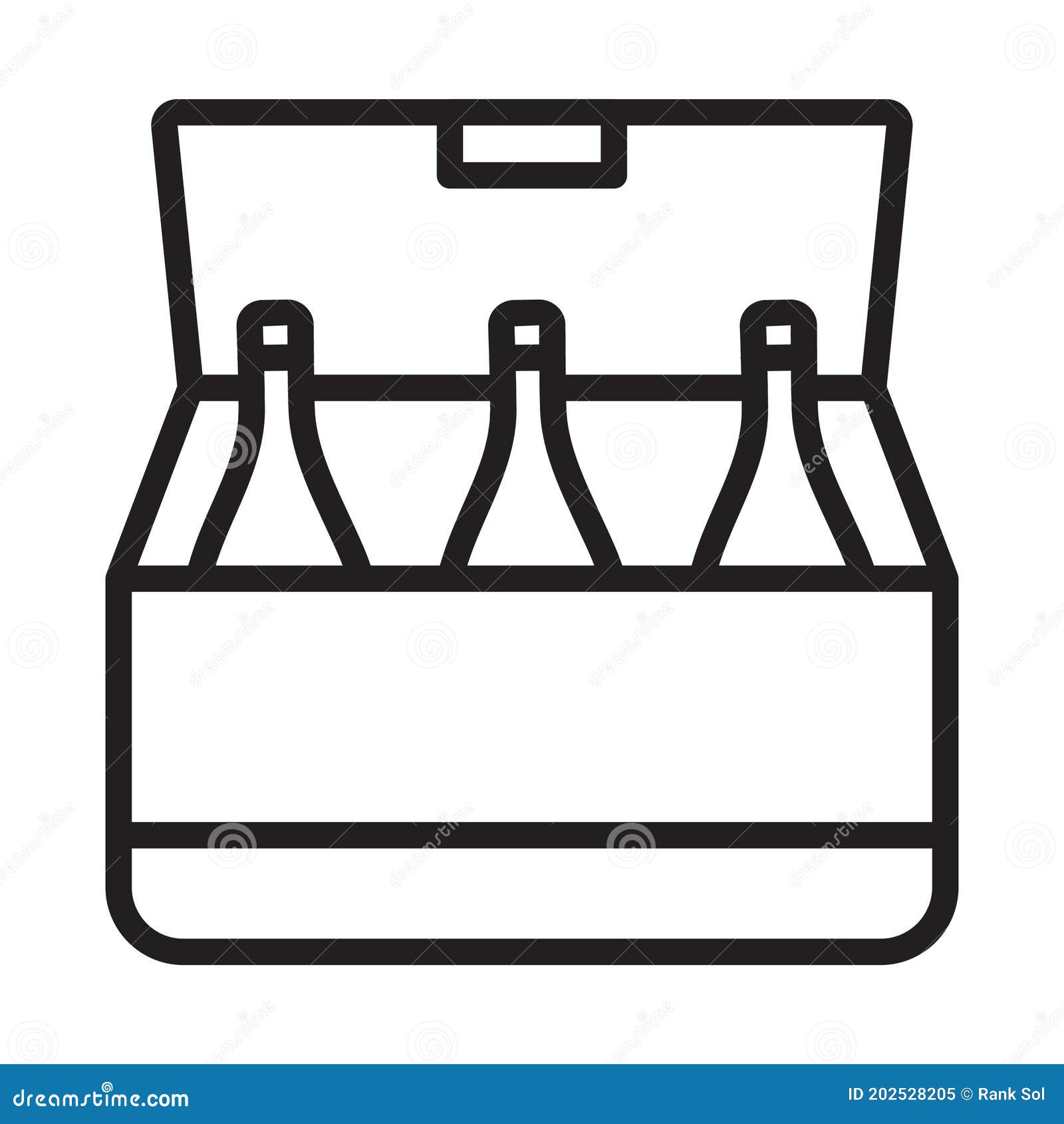 Refrigerator, Drinks, Minibar, Bottles Fully Editable Vector Icons RoyaltyFree Stock