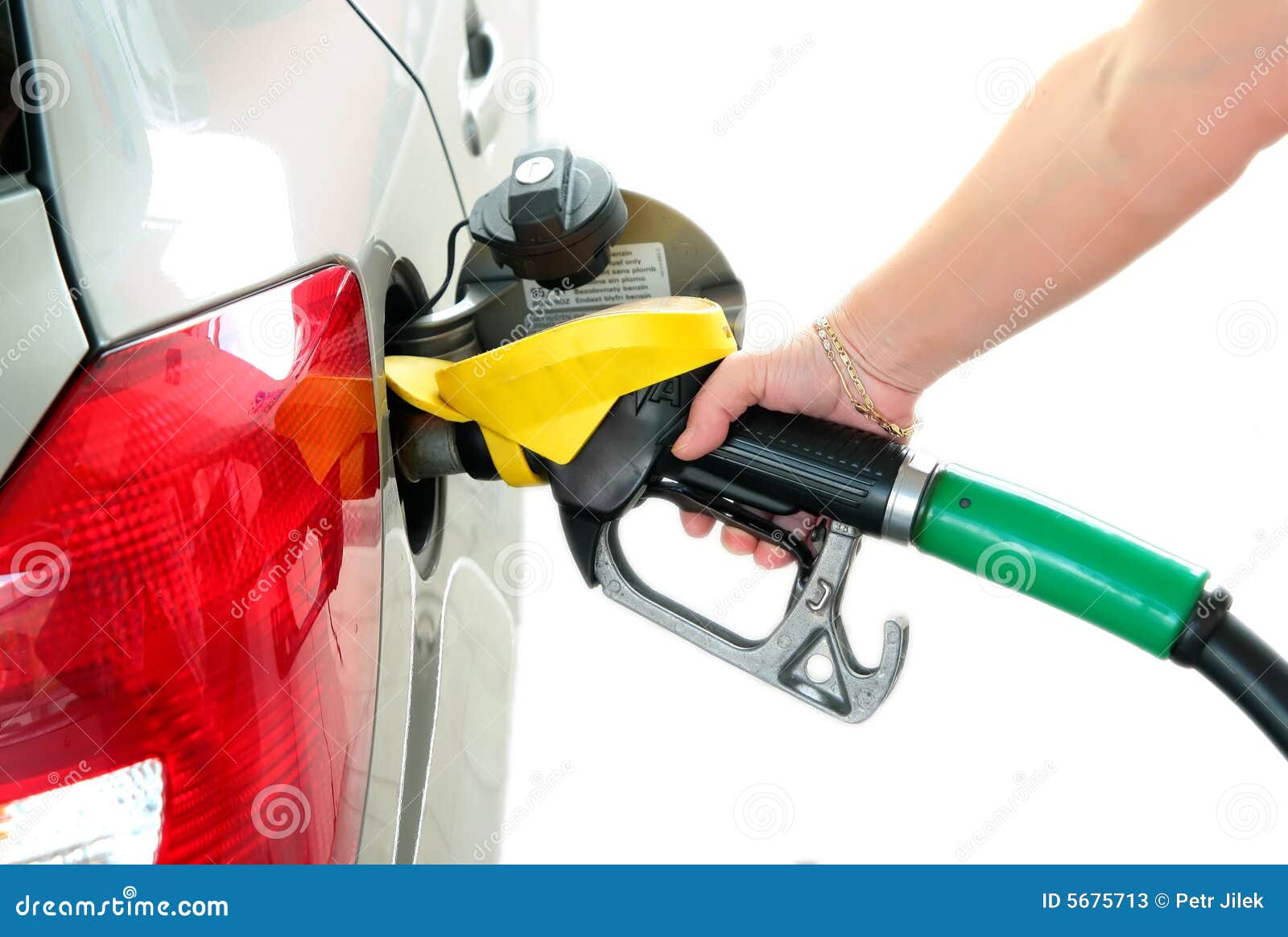 refuel gasoline in gas-station