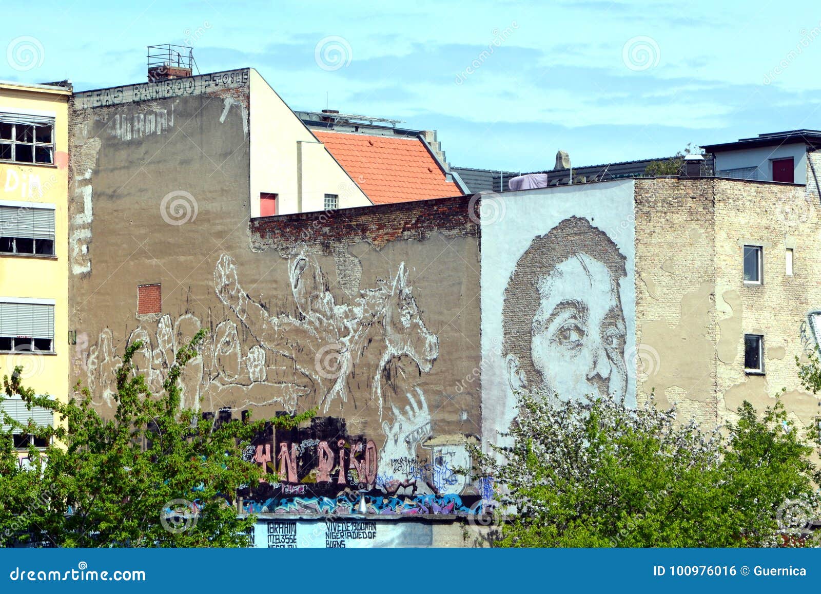 Graffiti In Berlin Editorial Image 50247460