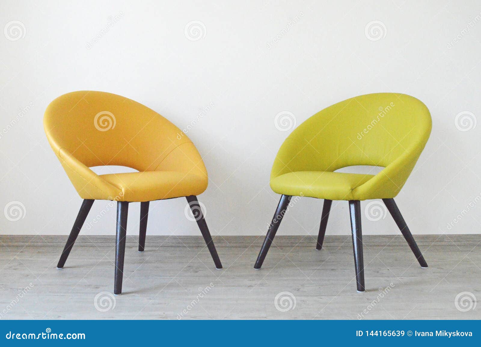 Refurbished Chairs Stock Image Image Of Color Home 144165639