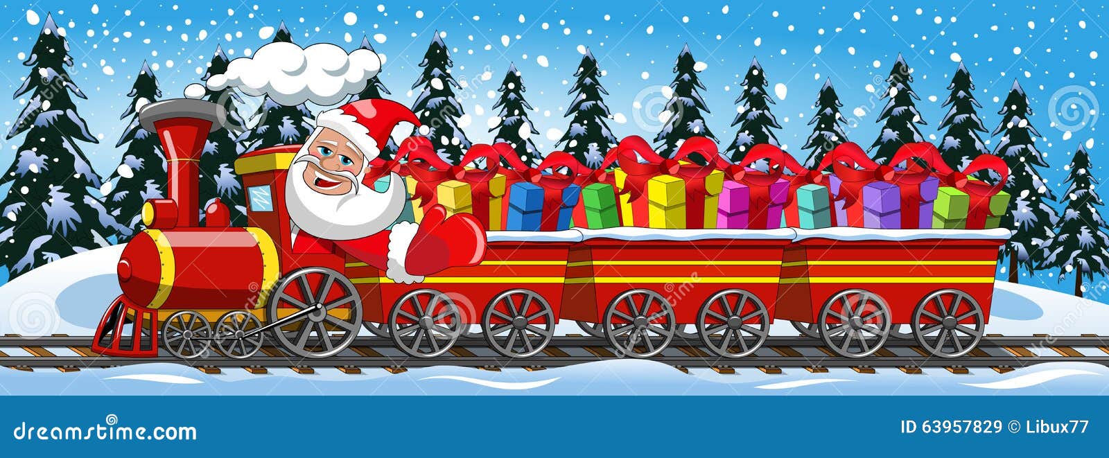 Santa claus zug